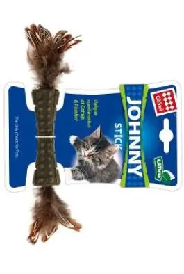 Akce Hračka kočka GiGwi Johnny Stick Catnip s peříčky
