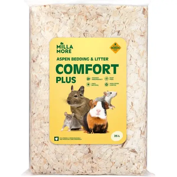 Přímo Od Výrobce Podestýlka hobliny osika MillaMore Comfort Plus 25l
