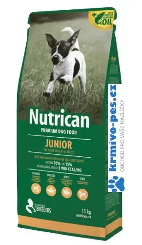 Aktuální NutriCan Junior 15kg