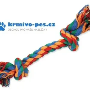Uzel DOG FANTASY bavlněný barevný 2 knoty 20 cm (1ks) Super Cena