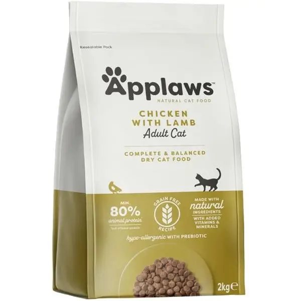 Must-Have Applaws Cat Dry Adult Chicken with Lamb 2 kg