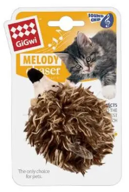 Hračka kočka GiGwi Melody Chaser Ježek se zvukovým čipem Horká Nabídka