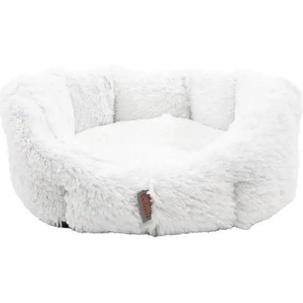 Rychlé Dodání Pelech 8 hran flanel Ruby bílá 45 cm