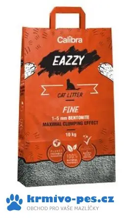 Calibra EAZZY Cat podestýlka Fine 10kg Speciální Cena