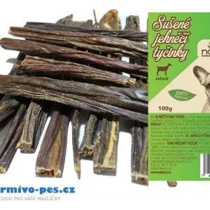 NATURECA pochoutka Jehněčí tyčinky sušené 100g Top Prodej