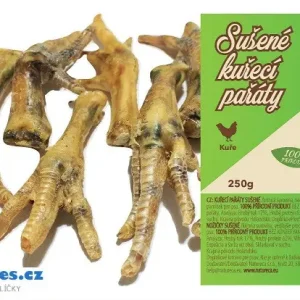 Nejlepší Volba NATURECA pochoutka Kuřecí pařáty sušené 250g
