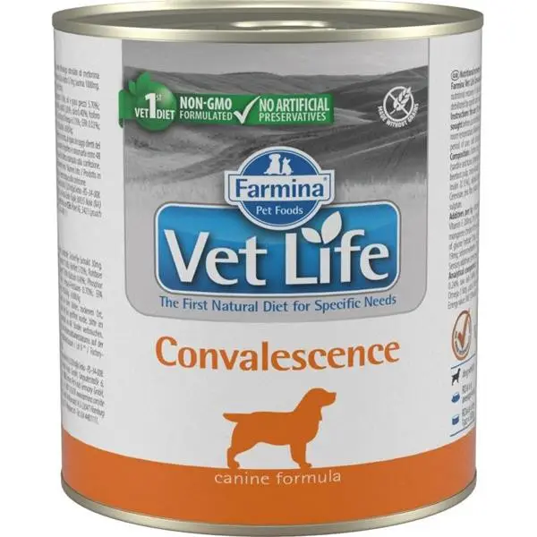 Vet Life Natural Canine konzerva Convalescence 300 g Horká Nabídka