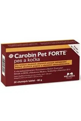 Carobin Pet Forte pro psy a kočky 30tbl Nová Kolekce