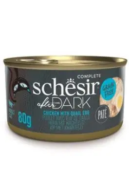 Schesir Cat konzerva After Dark Paté kuře/vejce 80g Přímo Od Výrobce