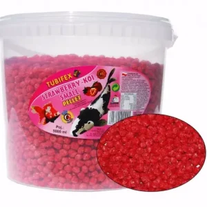KOI STRAWBERRY pellet kuličky, dóza 5 l Víkendová Akce