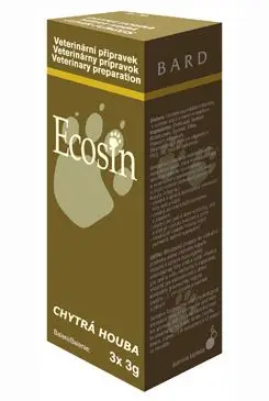Ecosin chytrá houba pro zvířata 3x3g Kup Teď