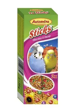 Tovární Cena Avicentra tyčinky andulka - vitam.+med 2ks