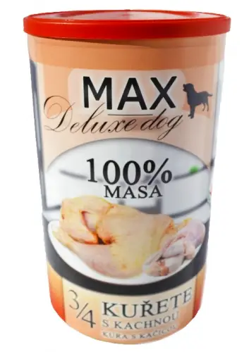 Tovární Cena MAX deluxe 3/4 kuřete s kachnou 1200g