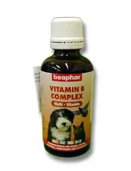Beaphar Vitamin B Complex pes,kočka,ptáci 50ml Originální