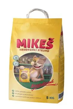 Mikeš Standard Podestýlka kočka pohlc. pachu 5kg Speciální Cena
