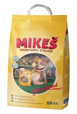 Výprodej Mikeš Natural Podestýlka kočka pohlc. pachu 10kg