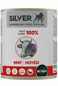 IRONpet Silver Dog konz. Beef 800g Kup Teď