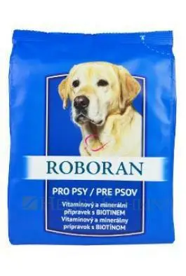 Nízká Cena Roboran pro psy s BIOTINEM 500g