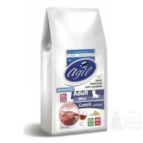 Agil Adult MINI Sensitive GF Lamb&Venison 10kg Cenově Výhodný