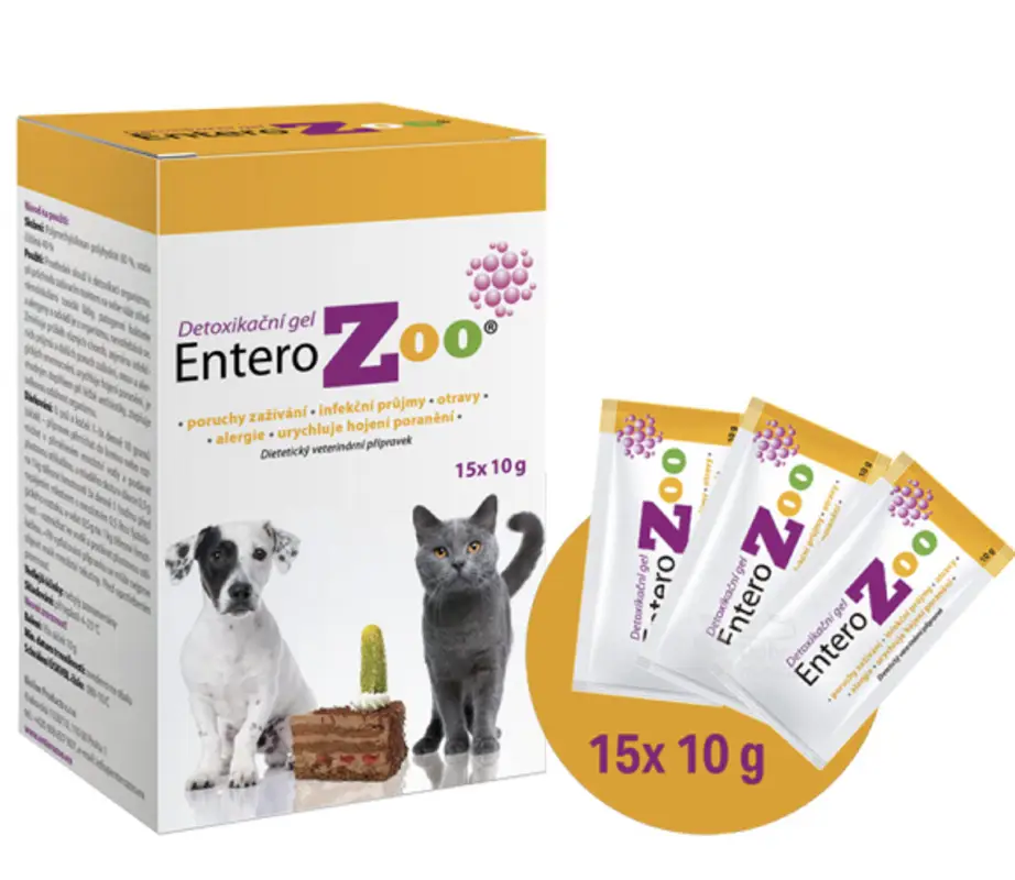 Entero ZOO detoxikační gel 15x10g Přímo Od Výrobce