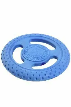 Hračka pes FRISBEE MAXI plov. z TPR modrá Kiwi Značkový