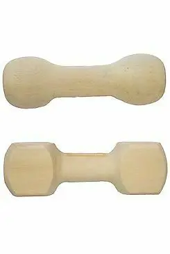 Hit Sezóny Hračka pes Činka dřevo aport 125g 14,5cm Tommi