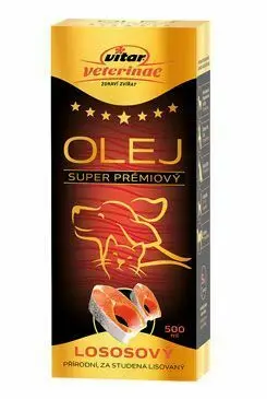 Horká Nabídka VITAR Veterinae Lososový olej 500ml
