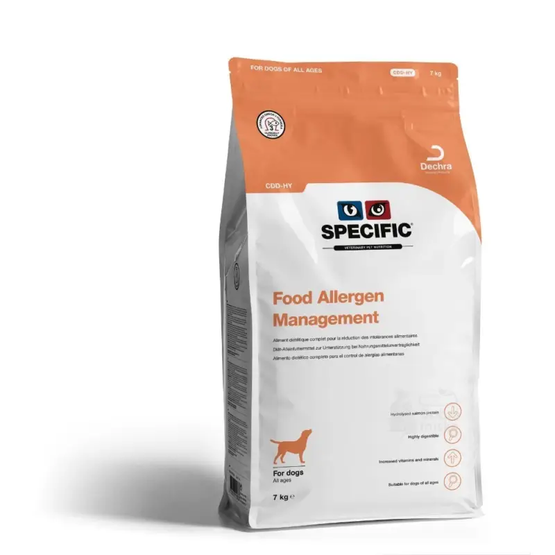 Výhodná Nabídka Specific Dog CDD-HY Food Allergen Management 7kg