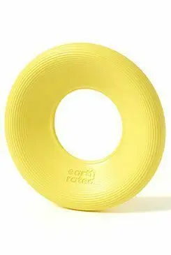 Zlevněný Hračka pes aportovací disk guma ER žlutá Small