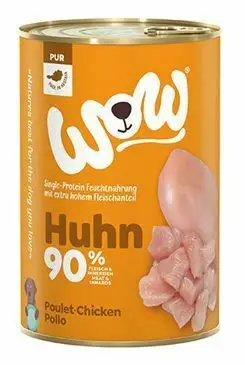 Jen Po Omezenou Doba WOW Dog konz. PUR kuřecí monoprotein 400g