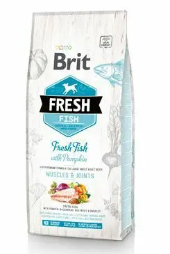 Brit Fresh Dog Fish & Pumpkin Adult Large 2,5kg Nejlepší Cena