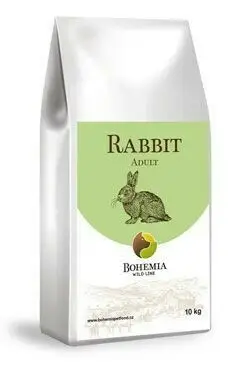 BOHEMIA Wild Adult Rabbit 10kg Zlevněný
