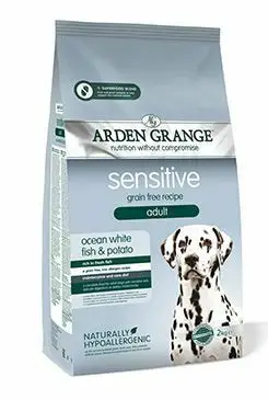 Arden Grange Dog GF Adult Sen.Oc.White Fish&Potato 2kg Oblíbený