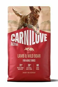 Carnilove Dog Active Dry Lamb&Wild Boar Adult AB 4kg Akční Nabídka