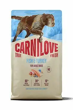 Carnilove Dog True Fresh Dry Fish&Turkey Adult AB 4kg Novinka