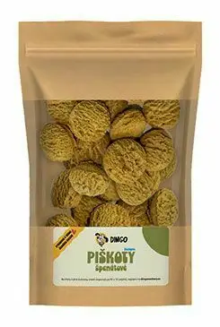 Bezpečná Platba DINGO piškoty se špenátem bezlepkové 250g