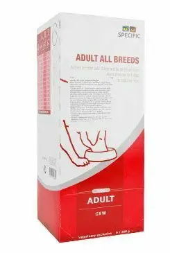 Finální Výprodej Specific Dog CXW Adult All Breeds konz. 6x300g