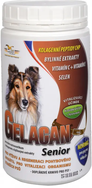 Bezpečná Platba Gelacan Senior 500g