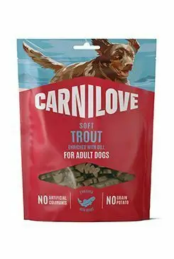 Carnilove Dog Soft Snack Trout+Dill 200g Značkový