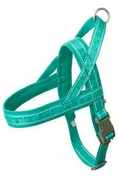 Must-Have Postroj Hurtta Casual ECO paví zeleň 30-35cm