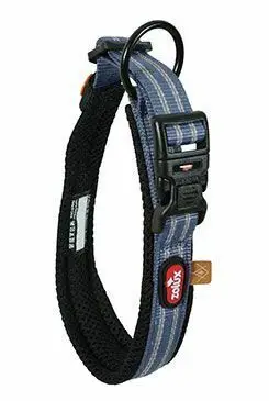Obojek pes BIVOUAK nastavitelný 45-55cm modrá Zolux Nízká Cena