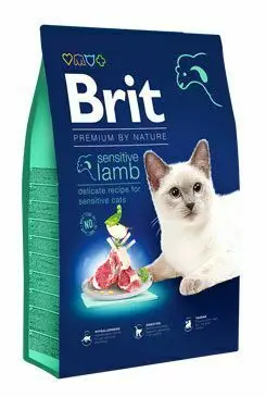 Brit Premium Cat by Nature Sensitive Lamb 8kg Akční Cena