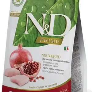 Aktuální N&D PRIME CAT Neutered Chicken & Pomegranate 300g