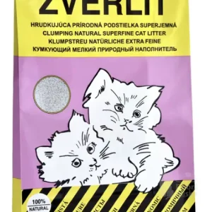 Autentický ZVERLIT Podestýlka růžová,super jemná, kočka 6kg