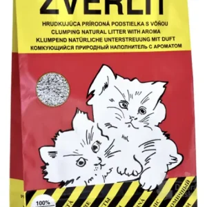 Víkendová Akce ZVERLIT Podestýlka červená,hrubá s vůní, kočka 10kg