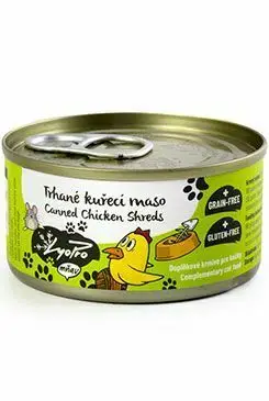 Lyopro Cat konz. Trhané kuřecí maso 85g Oblíbený