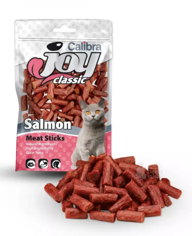 Calibra Joy Cat Classic Salmon Sticks 70g Nízká Cena