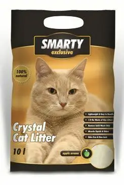 Podestýlka Smarty Exclusive silikát, jablko 10l Rychlé Dodání