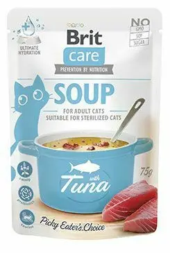 Nízká Cena Brit Care Cat Soup with Tuna 75g