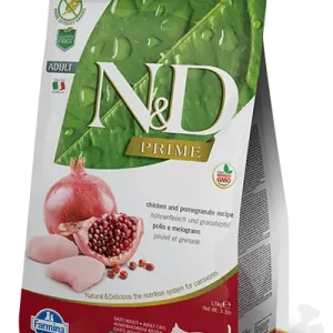 Finální Výprodej N&D PRIME CAT Adult Chicken & Pomegranate 300g
